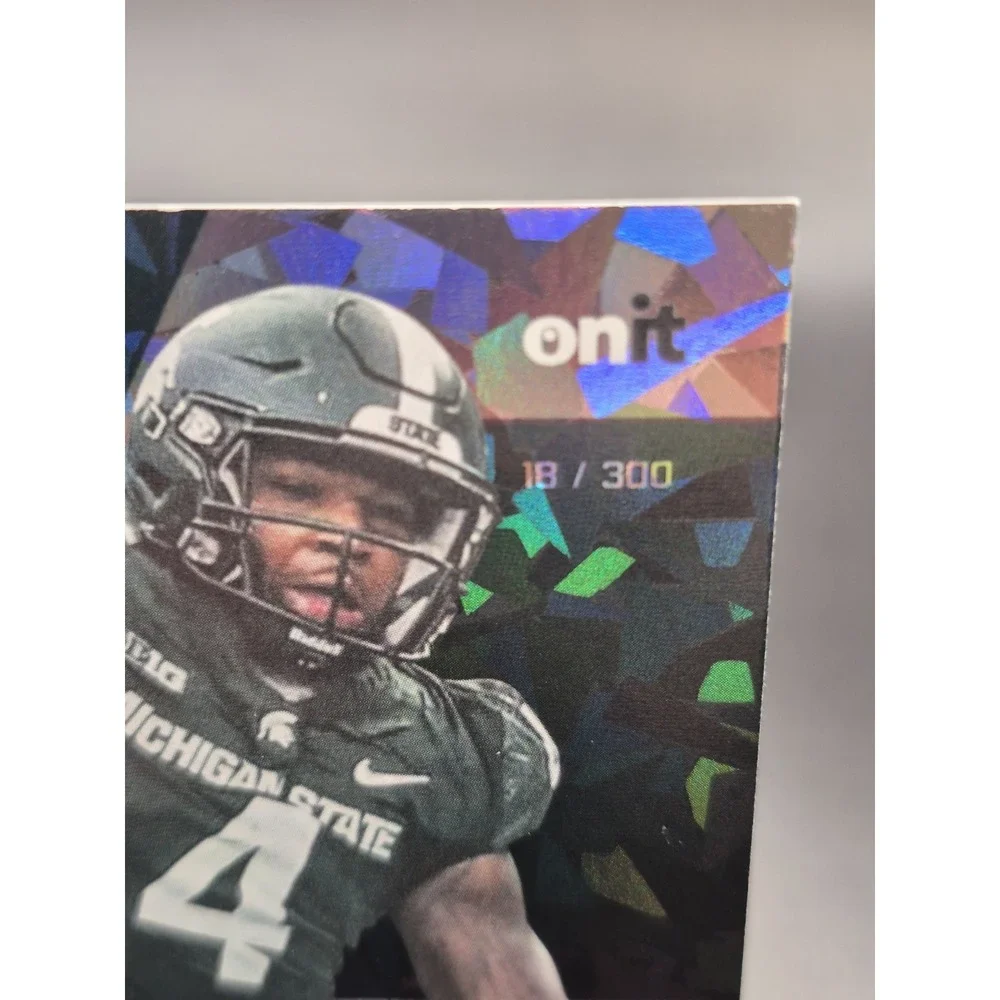 2023 Onit Jacoby Windmon #4 Autograph Ice /300 Michigan State Spartans